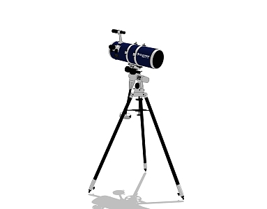 Modern Telescope 3d model