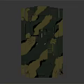 Modern Armored Military Vehicle Featuring Camouflage Paint Tracked Design And Turret