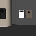 Modern Smart Home Appliances With Wall Mounted Digital Control Panels In Various Styles
