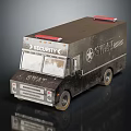 Security SWAT Functional Vehicle With Roof Emergency Lights And Logos
