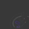 Aerial View Planning of Large Circular Urban Architecture with Central Dome and Ring Structures