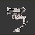 Robot Assistant Small Robot Butler Robot Butler Figure Game Figure 3d model