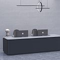 Reception Desk 3d model