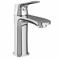 Modern Chrome Single Handle Faucet With Sleek Design For Bathroom Basin