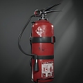 Modern Fire Extinguisher Modern Realistic Equipment Fire Extinguisher Fire Fighting Old 3d model