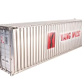 Heavy Duty Industrial Yang Ming Metal Shipping Container For Cargo Transportation