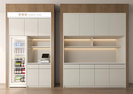 Restaurant Cabinet 3d model