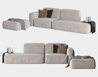 Modern Combination Sofa 3d model