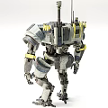 Modern Robot Fighting Robot 3d model
