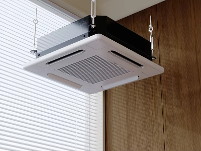 modern industrial central air conditioning central air conditioning 3d model
