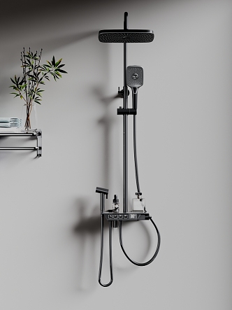 Modern Shower 3d model