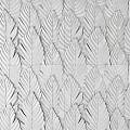 White Leaf Shaped 3D Textured Wall Decor Design For Modern Interiors 3d model