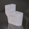 Ceramic toilet 3d model