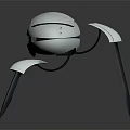 Robot Assistant Small Robot Butler 3d model