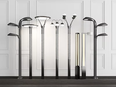 Modern street lamp landscape lamp street lamp 3d model