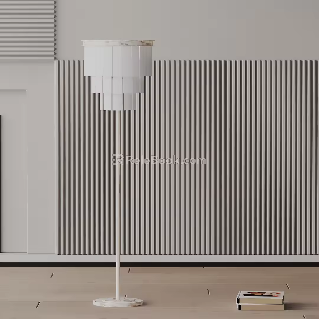 Modern floor lamp 3d model