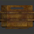 Box Iron Box Small Box Container Realistic 3d model