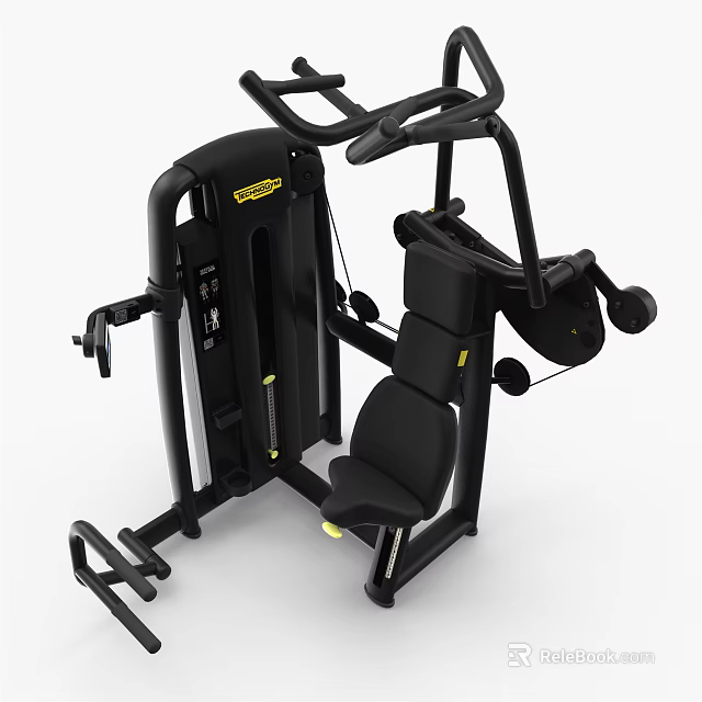 Multifunctional Sports Equipment for Full Body Workout with Adjustable Seats and Handles 3d model 