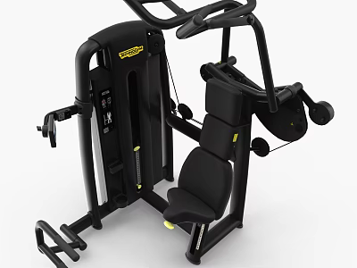 Multifunctional Sports Equipment for Full Body Workout with Adjustable Seats and Handles 3d model