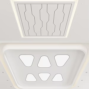 Modern Ceiling 3d model