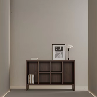 Modern Entrance Cabinet 3d model