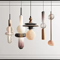Nordic chandelier 3d model