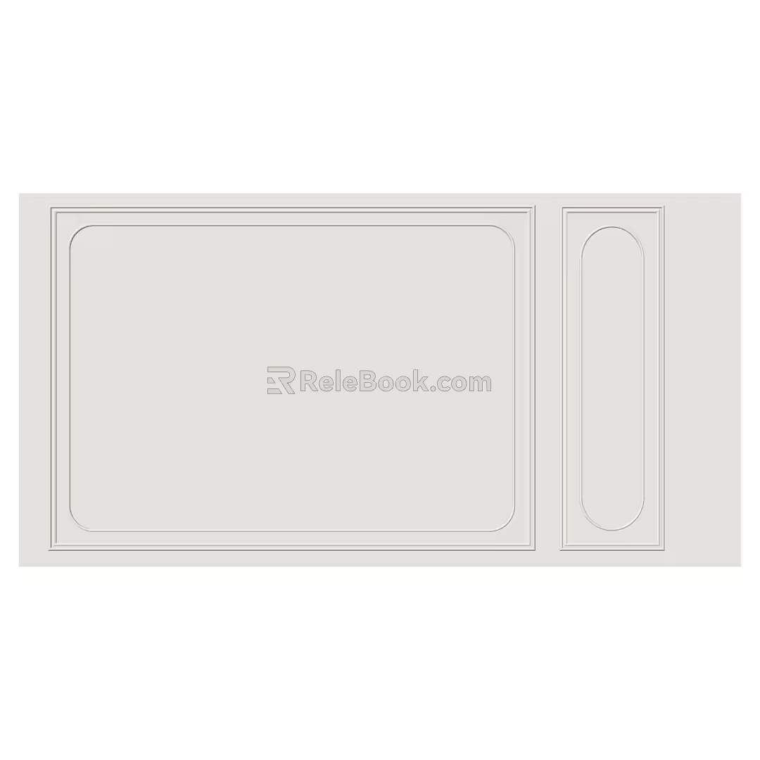 Background wall TV background wall Sofa background wall 3d model