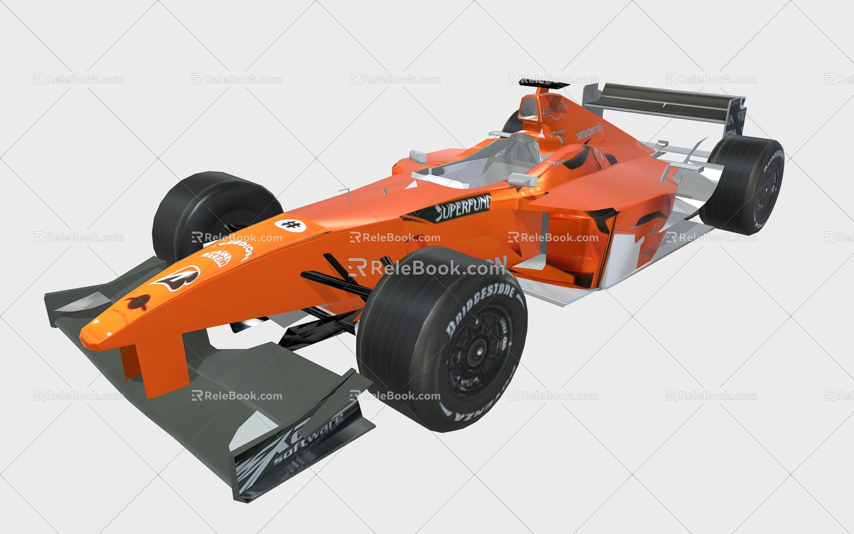 Formula 1 Racing Modern Racing Professional Racing 3d model