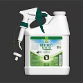 Furniture Bed Bug Relief Spray With White Bottle And Green Nozzle