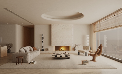 The Silent Living Room 3d model