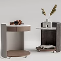 Modern corner table 3d model
