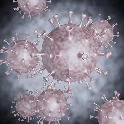 Modern New Crown Virus 3d model Modern New Crown Virus 3d model