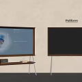 Pollform TVs with Wooden Stands and Modern Design for Living Room