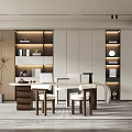 Modern study 3d model