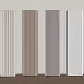 Modern Column Square Column 3d model