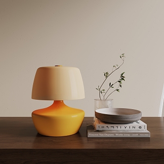 The ancient table lamp 3d model