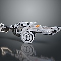 Modern Sci-Fi Weapon Laser Weapon Laser Gun Future Weapon 3d model