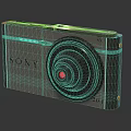 Sony Compact Digital Camera Featuring Silver Design And 201 MP High Resolution Sensor