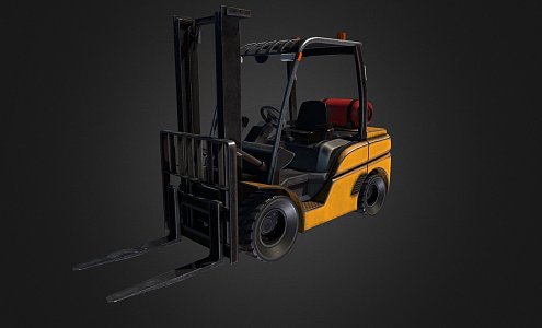 Forklift Truck 3d model