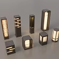 Modern Outdoor Lights With Various Designs And Metal Construction For Warm Illumination