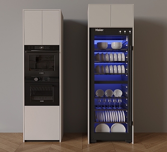 Modern intelligent disinfection cabinet 3d model