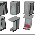 Various Modern Entrance Gate Designs With Glass Panels Metal Frames And Steps