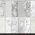 Elegant Marble Texture Wall Panels With Various Natural Patterns And Styles