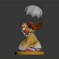 Modern Game Character Cartoon Princess 3d model