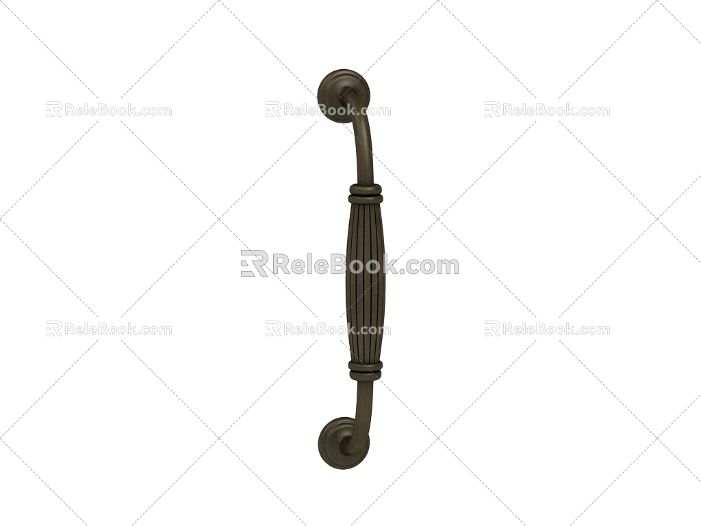 Modern hardware handle 3d model