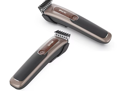 Bathroom Small Appliances ORICO Electric Hair Clippers Modern Design Black Brown Dual Pieces 3d model