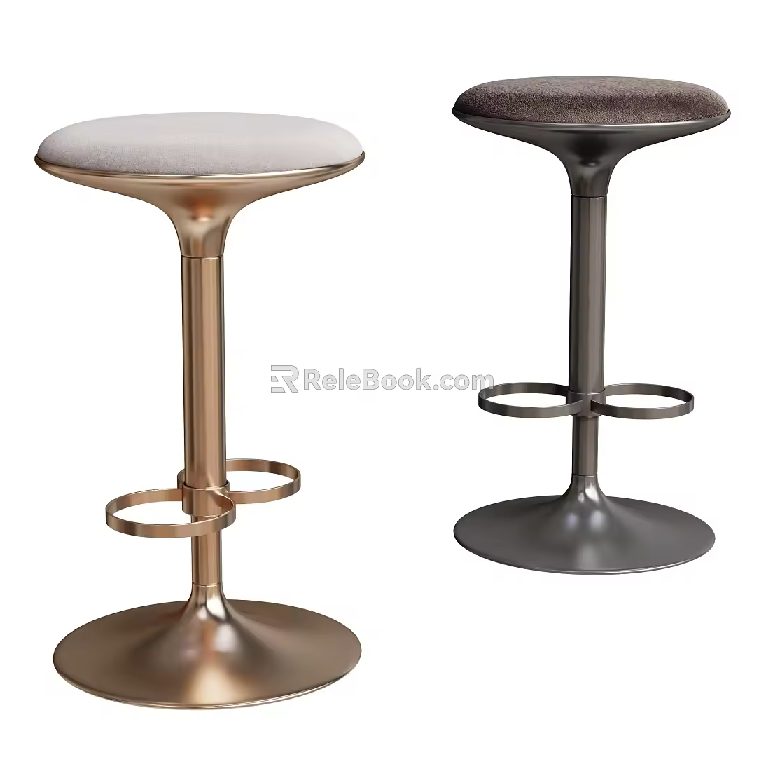 Modern Bar Stool Bar Stool 3d model