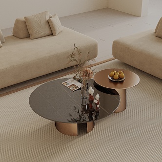 Modern coffee table 3d model