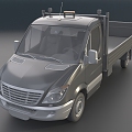 Truck Engineering Truck Vans Barricade Truck 3d model