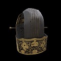 Chinese-style crown crown crown imperial hat 3d model